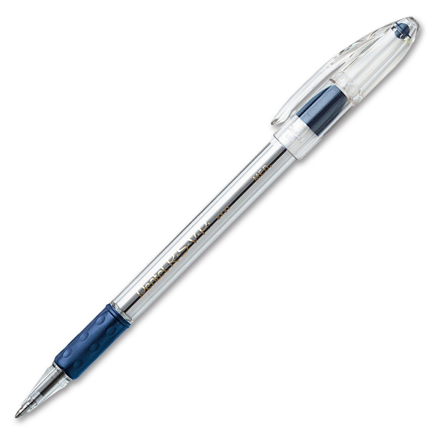 R.S.V.P.® Ballpoint Pen, Medium Point, Blue, Pack of 24 - Loomini