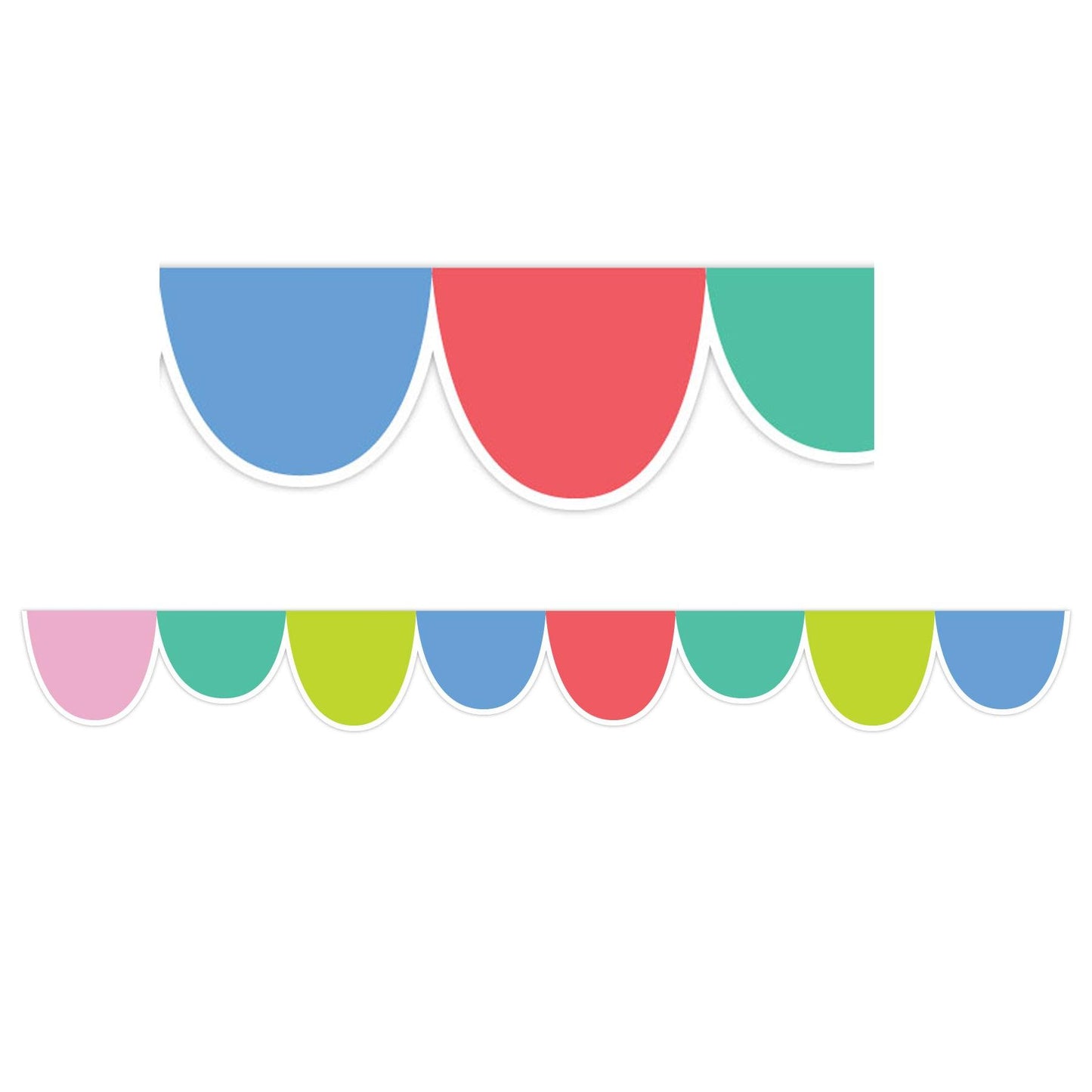 Rainbow Drops EZ Border, 48 Feet Per Pack, 3 Packs - Loomini