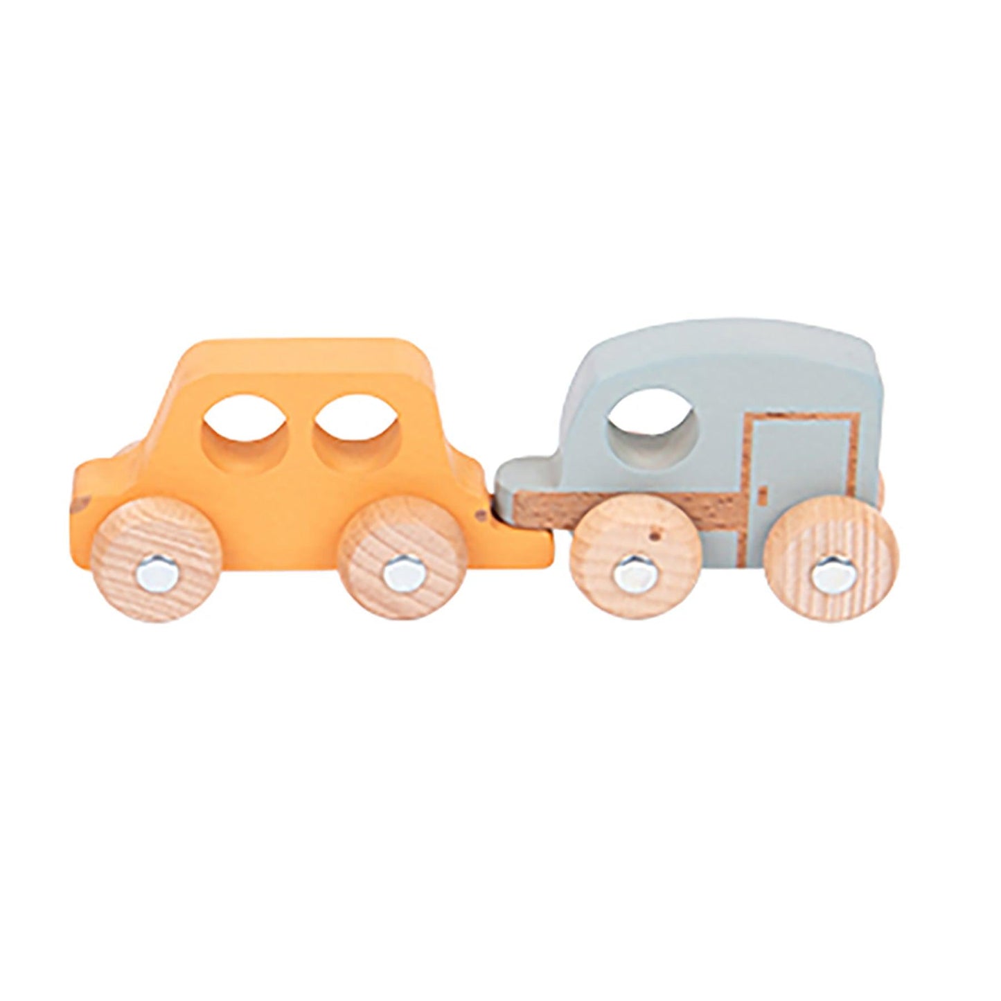 Rainbow Wooden Adventure Vehicles - Set of 3 - Loomini
