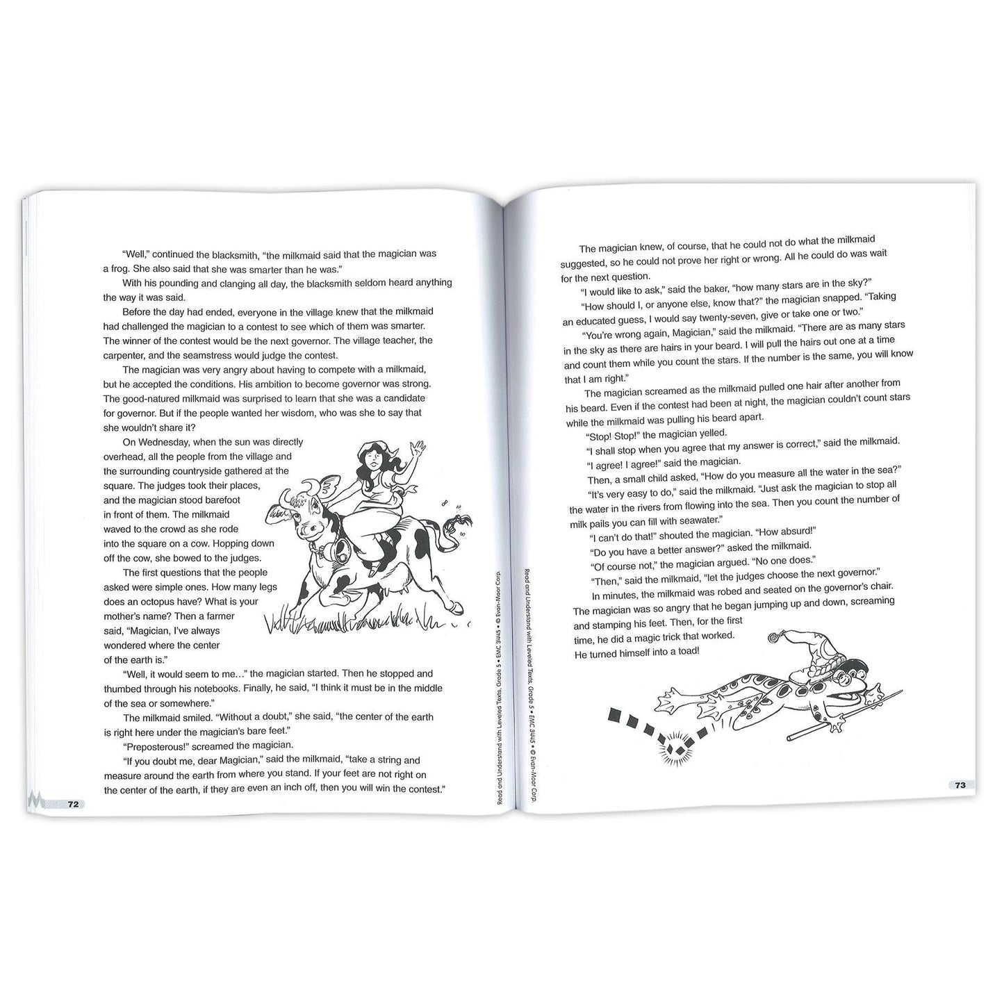 Read and Understand with Leveled Text Book, Grade 5 - Loomini