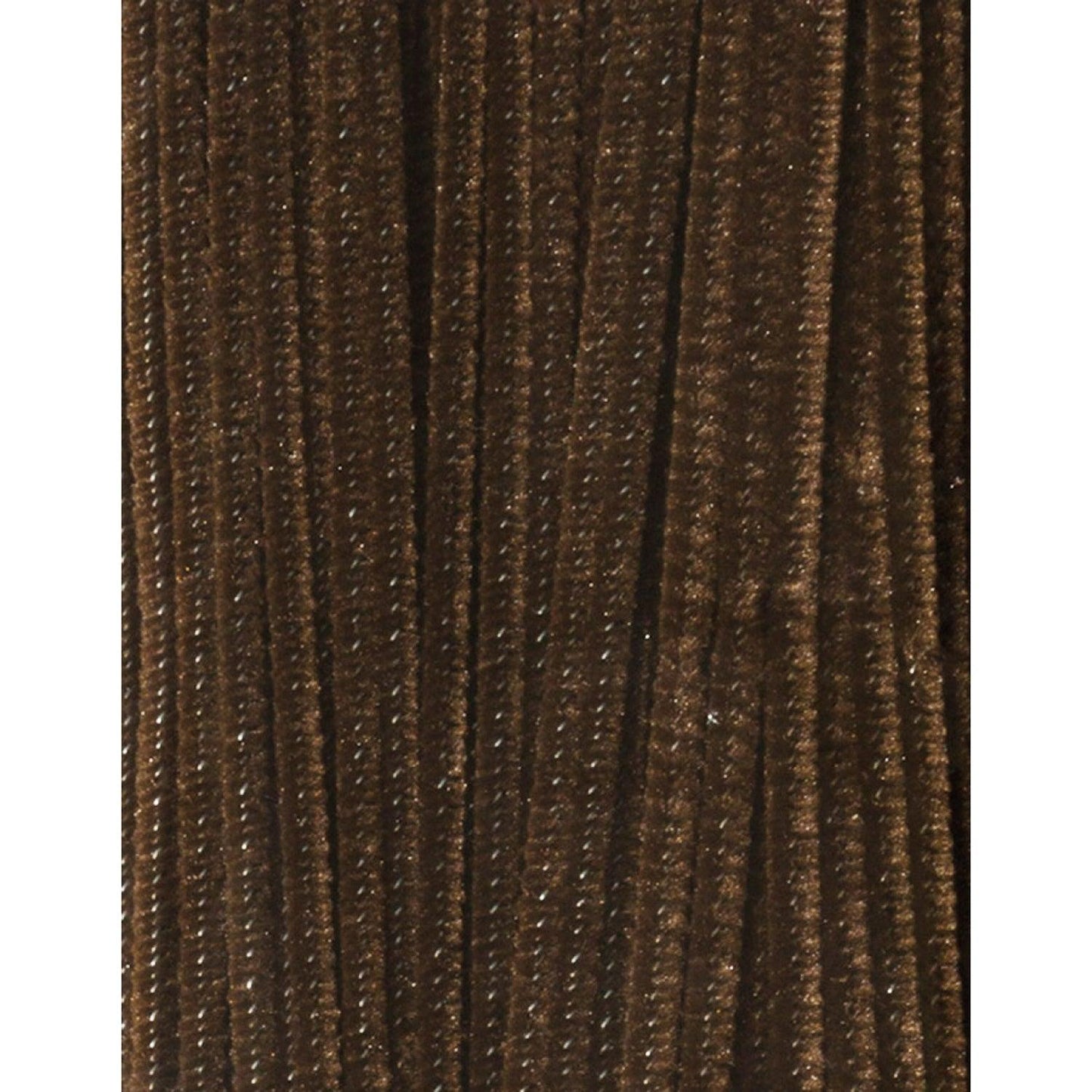 Regular Stems, Brown, 12" x 4 mm, 100 Per Pack, 12 Packs - Loomini