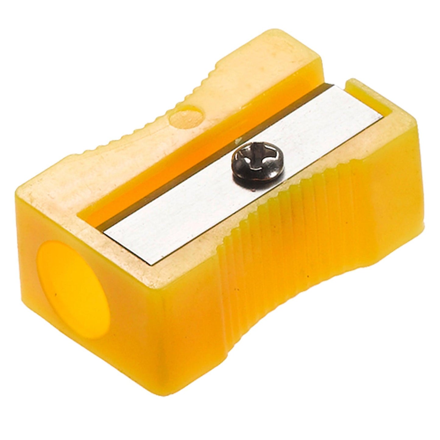 Single-Hole Pencil Sharpener Classroom Pack, 24 Per Pack, 3 Packs - Loomini