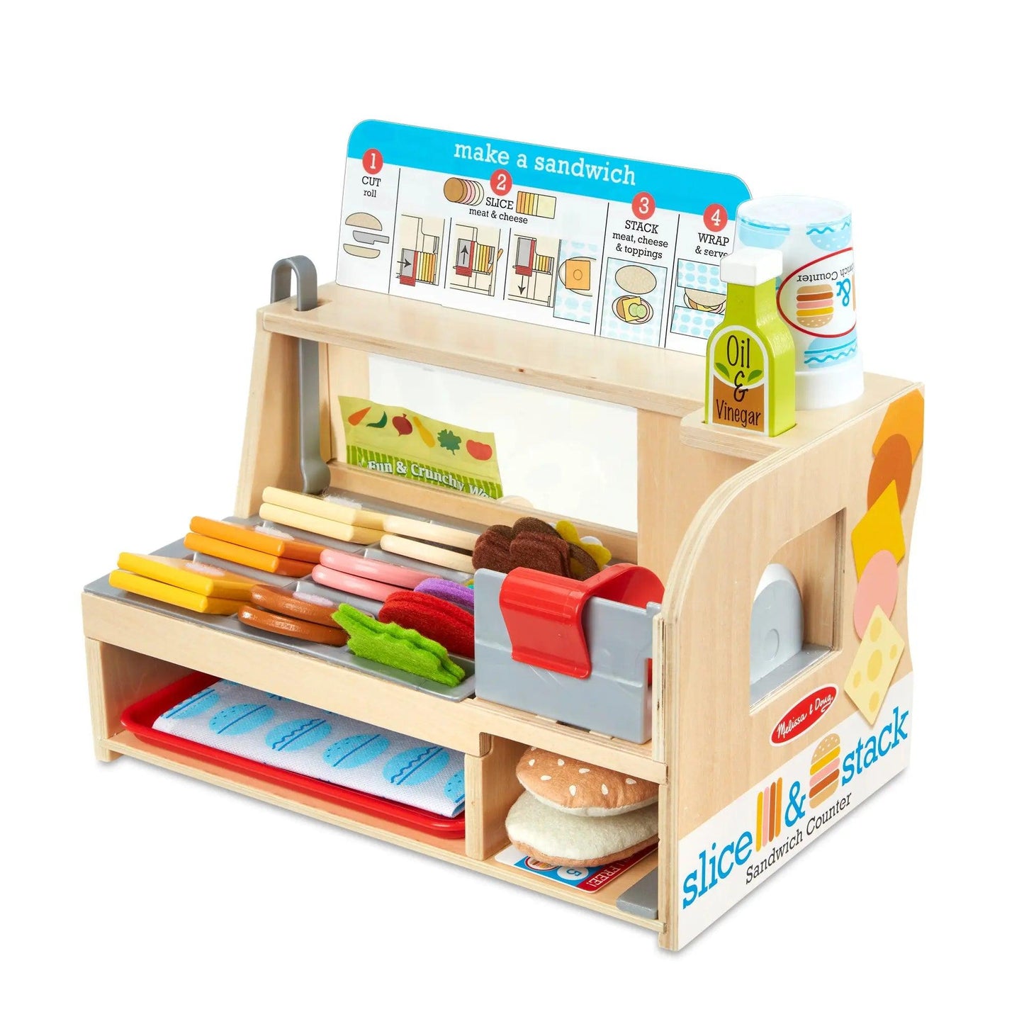 Slice & Stack Sandwich Counter Melissa & Doug