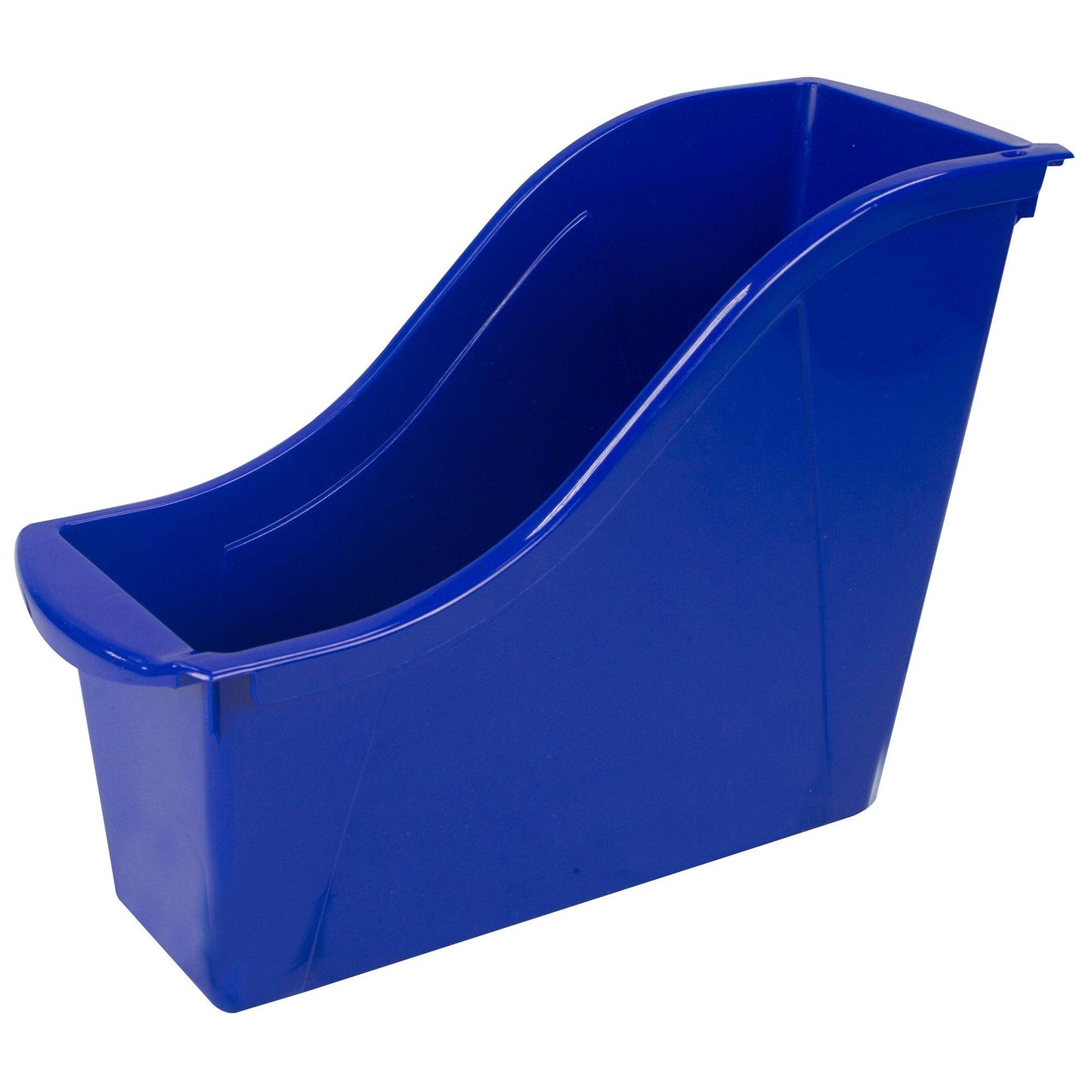 Small Book Bin, Blue, Pack of 6 - Loomini