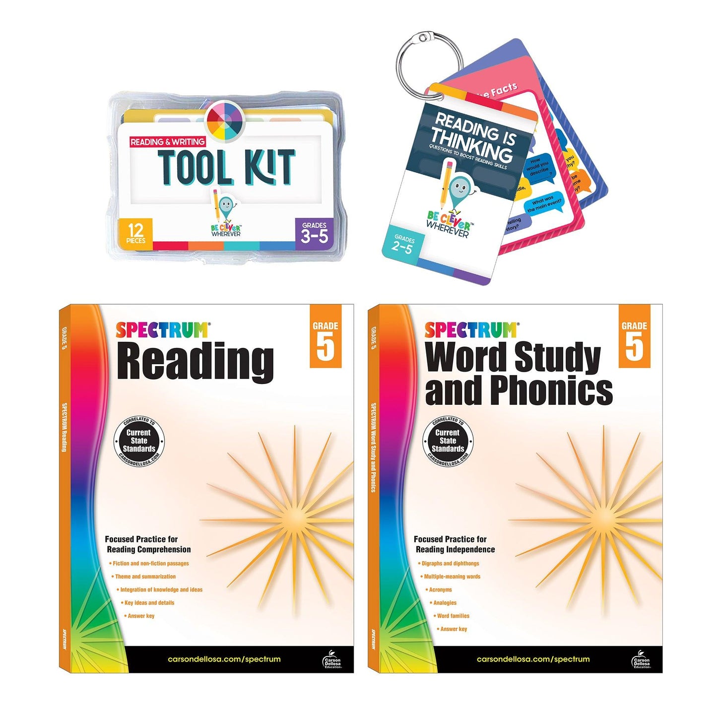 Student Literacy Bundle for Grade 5 - Loomini