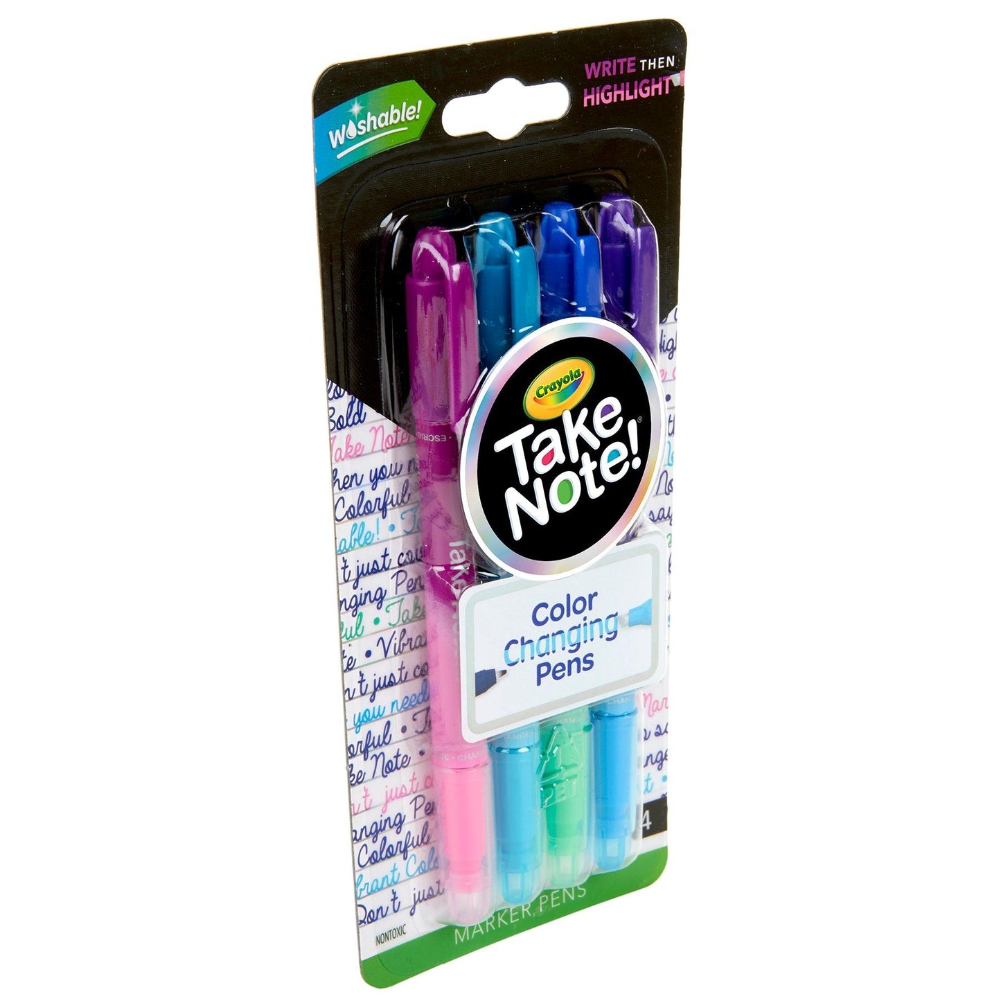 Take Note! Dual Ended Color Changing Pens, 4 Per Pack, 3 Packs - Loomini