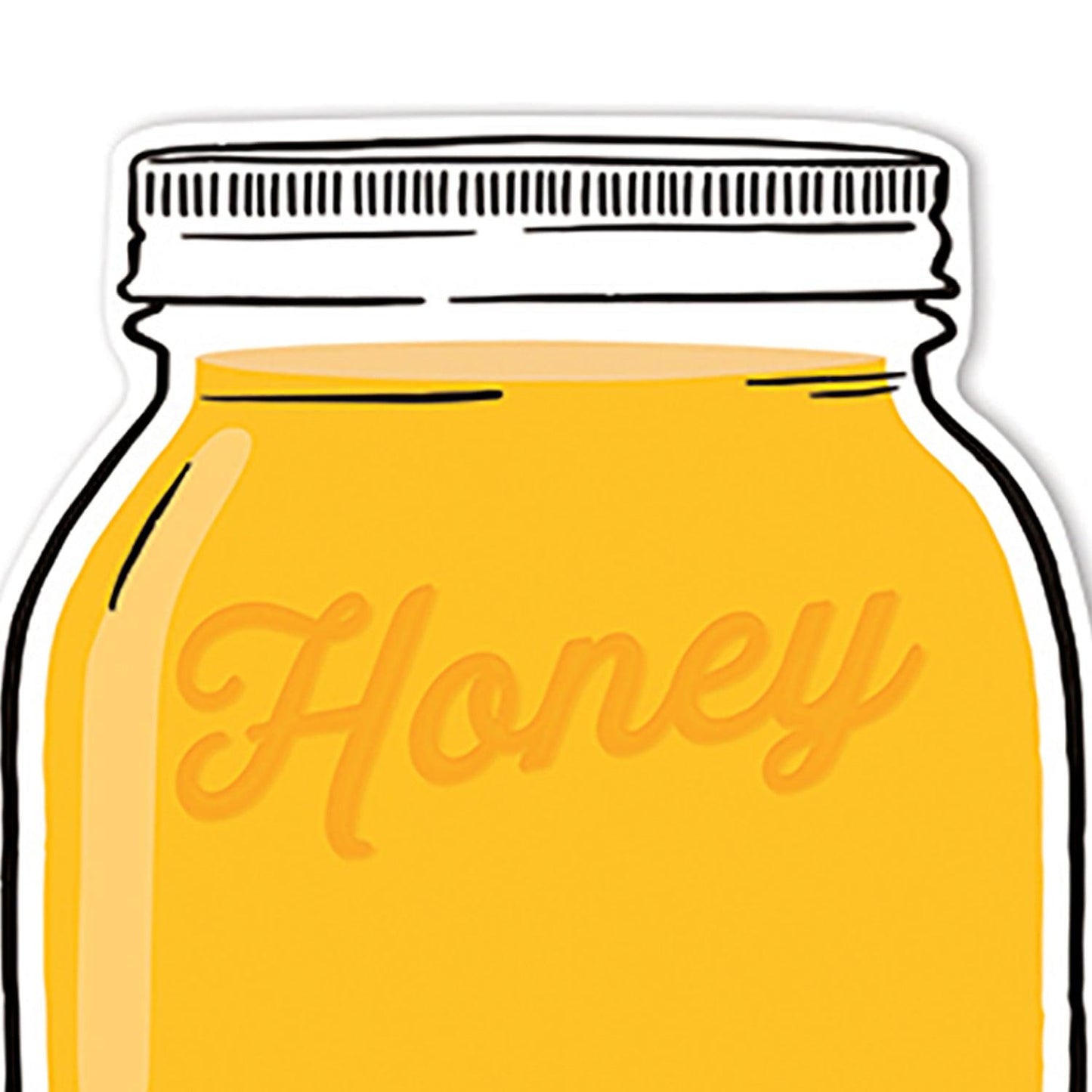 The Hive Mason Jar Paper Cut-Outs, 36 Per Pack, 3 Packs - Loomini