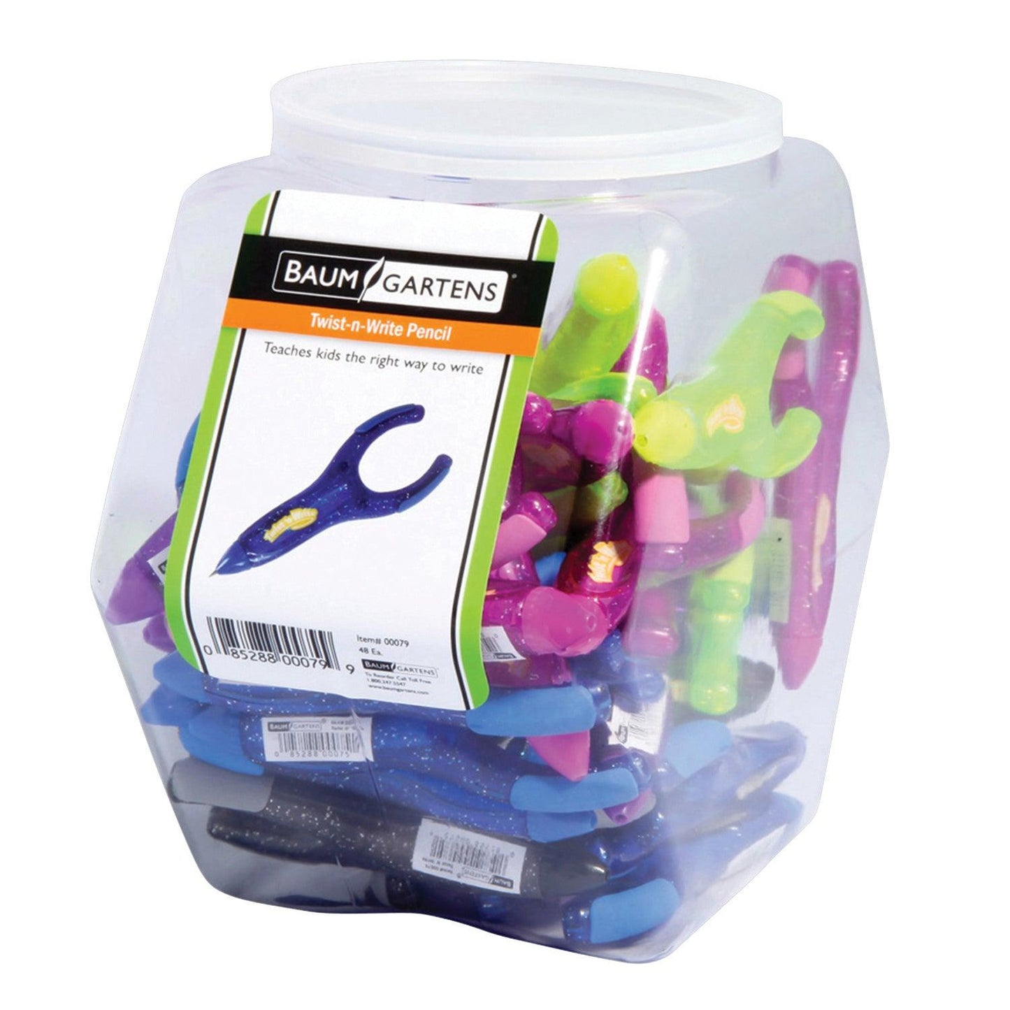 Twist 'n Write™ Pencils, Tub of 48 - Loomini