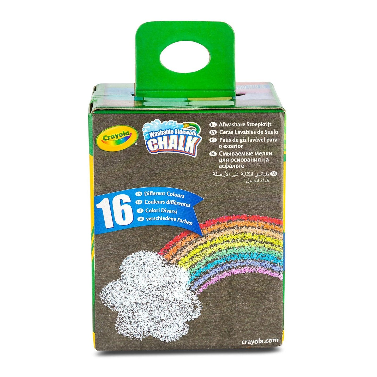 Washable Sidewalk Chalk, 16 Per Pack, 6 Packs - Loomini