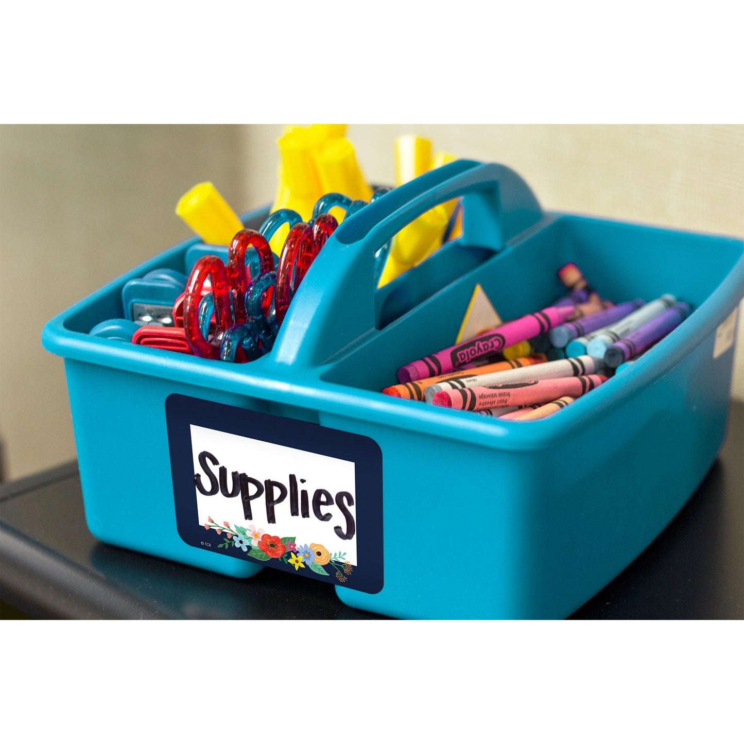 Wildflowers Name Tags/Labels - Multi-Pack, 36 Per Pack, 6 Packs - Loomini