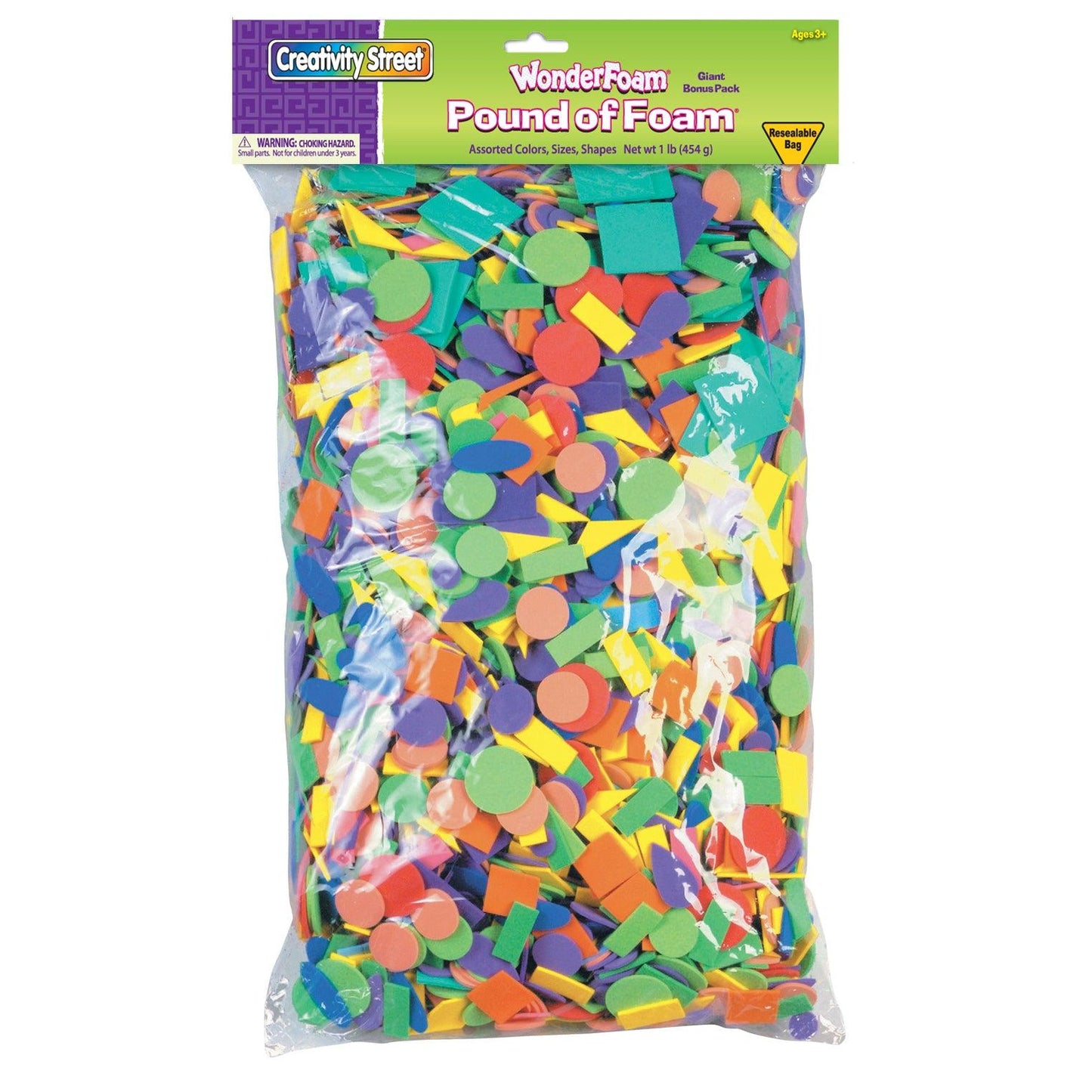 WonderFoam® Pound of Foam™, Assorted Sizes, 1 lb. - Loomini