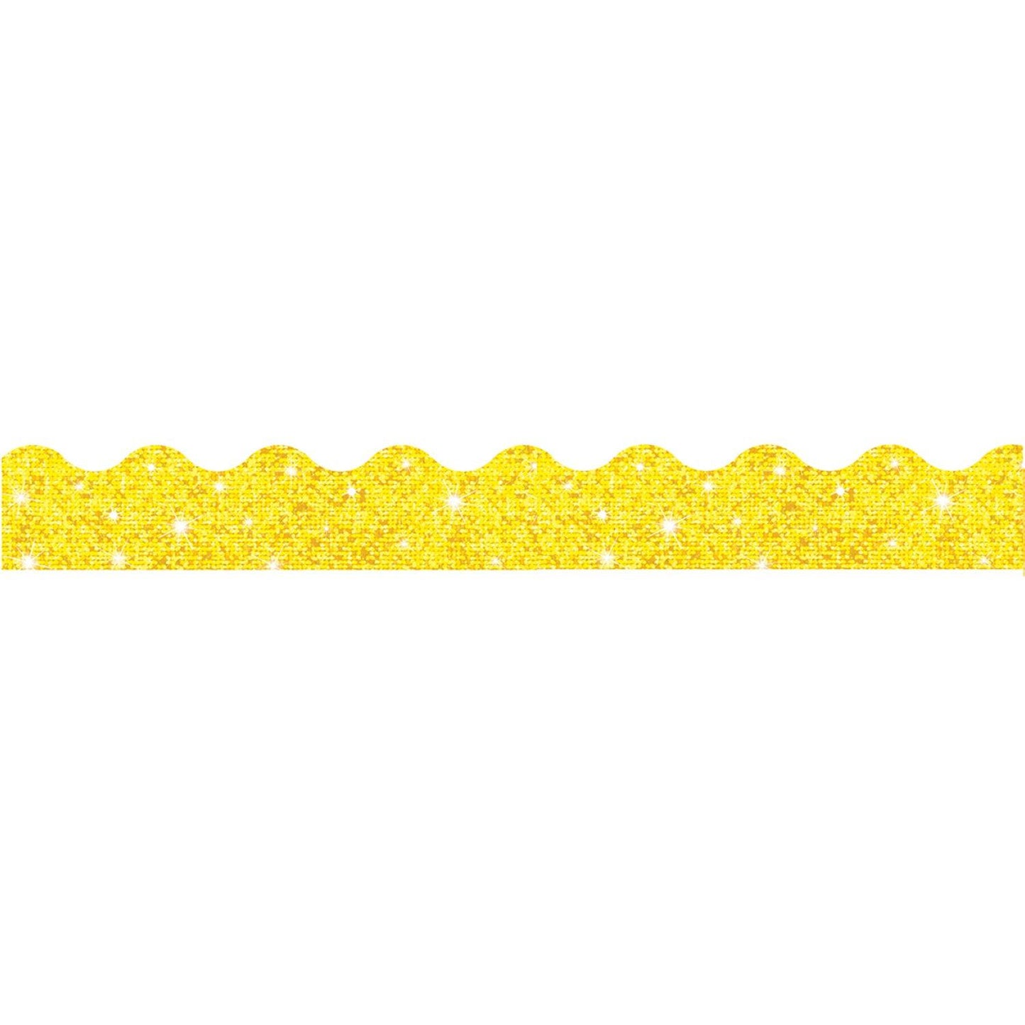 Yellow Sparkle Terrific Trimmers®, 32.5 Feet Per Pack, 6 Packs - Loomini