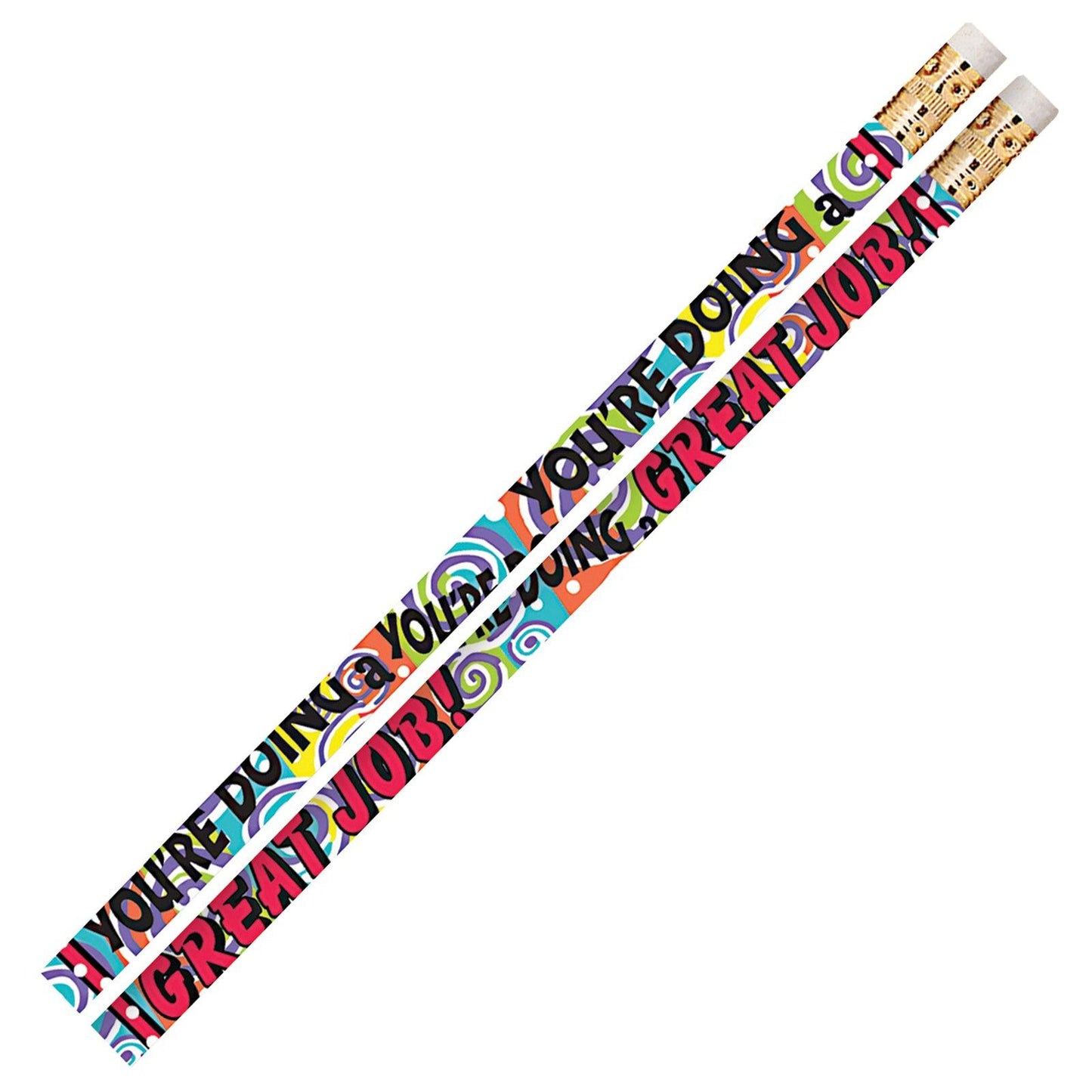 You’re Doing A Great Job Motivational Pencils, 12 Per Pack, 12 Packs - Loomini
