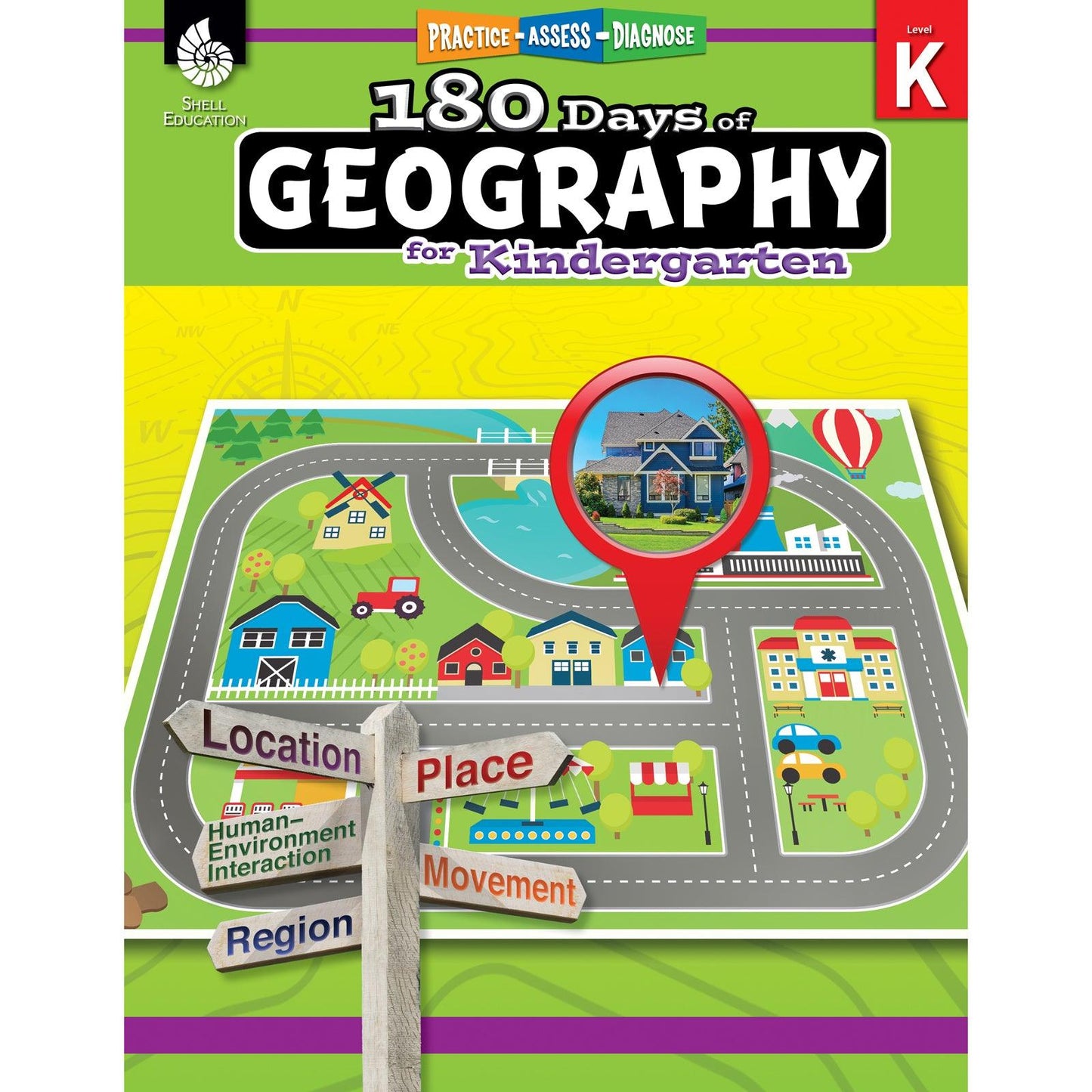 180 Days of Geography for Kindergarten - Loomini
