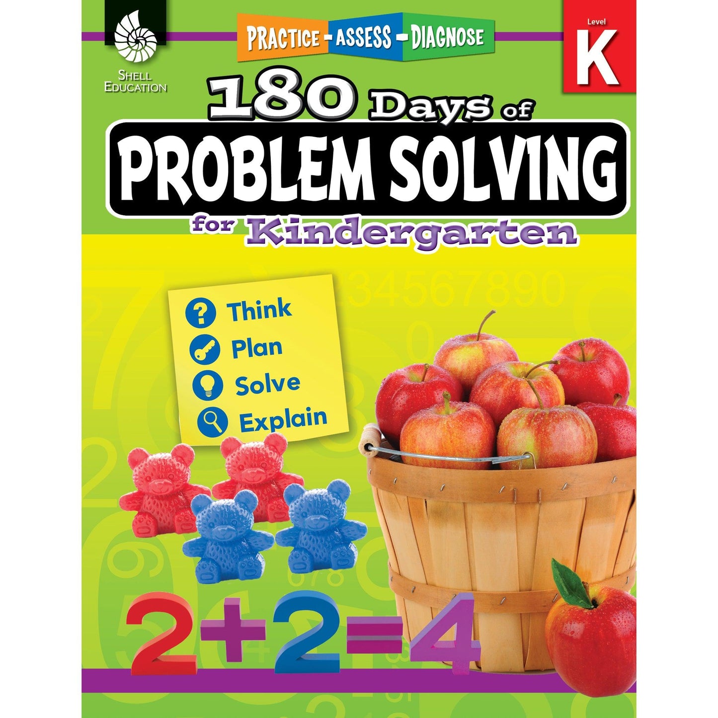 180 Days of Problem Solving for Kindergarten - Loomini
