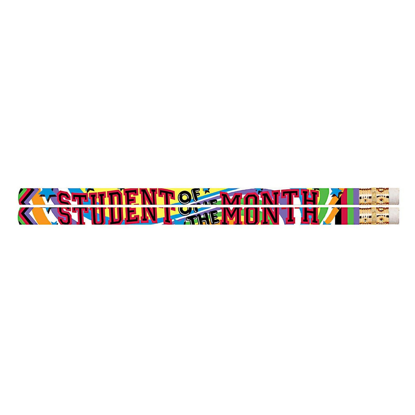 Student of the Month Motivational Pencil, Pack of 144 - Loomini