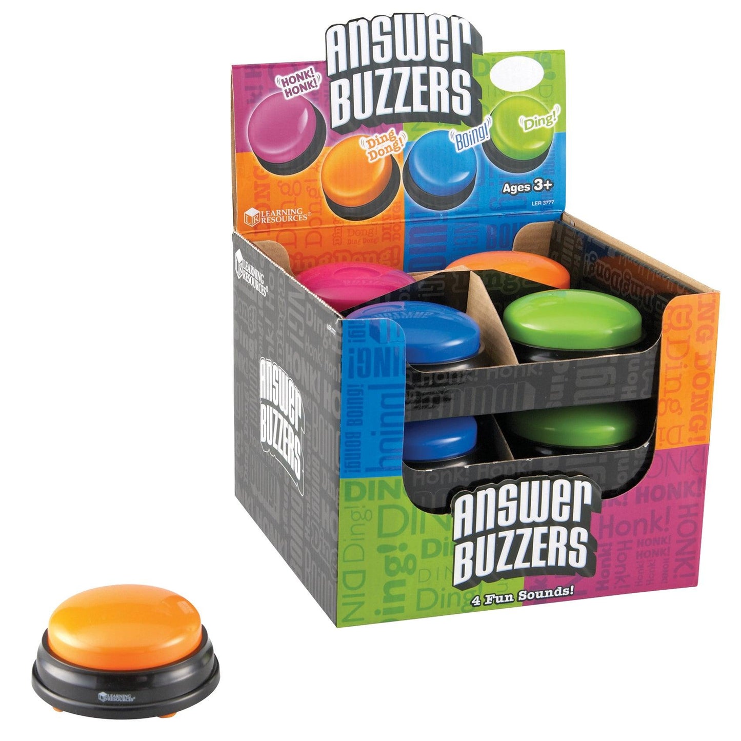 Answer Buzzers, Set of 12 - Loomini