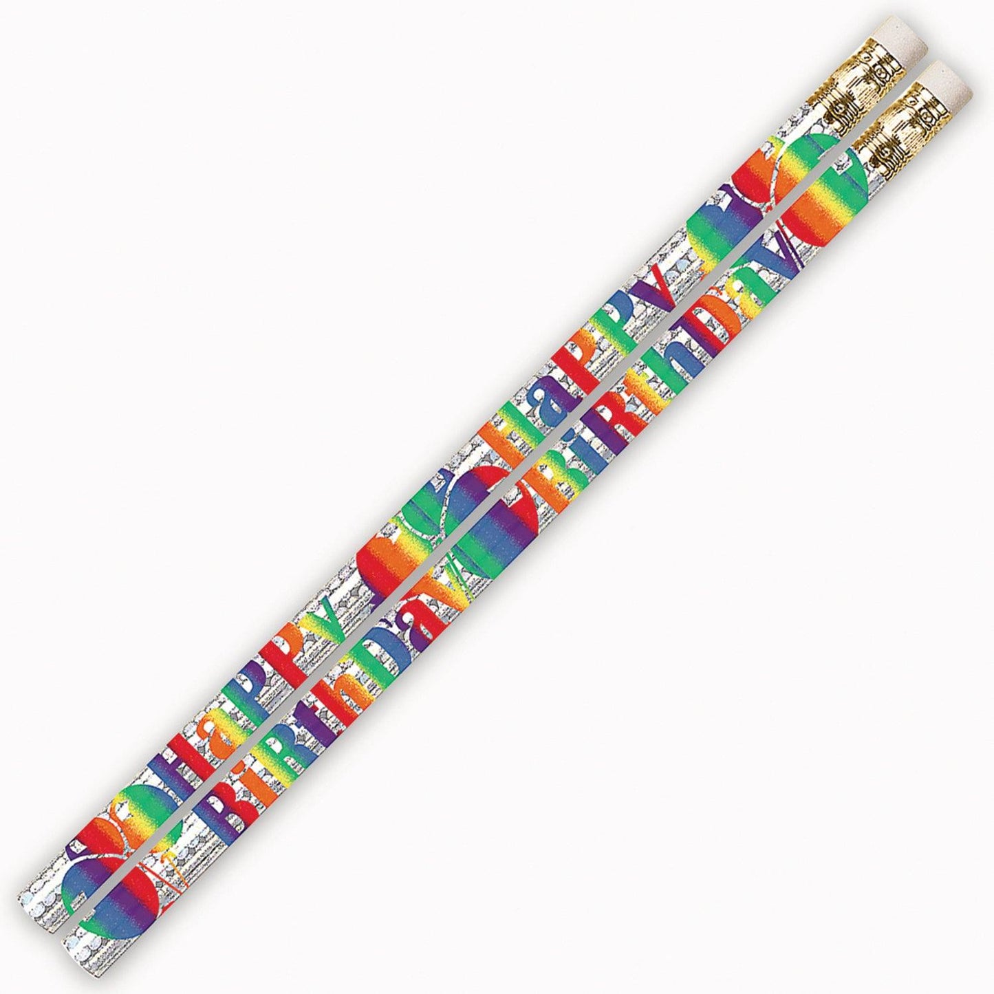 Birthday Blitz Motivational Pencils, Pack of 144 - Loomini