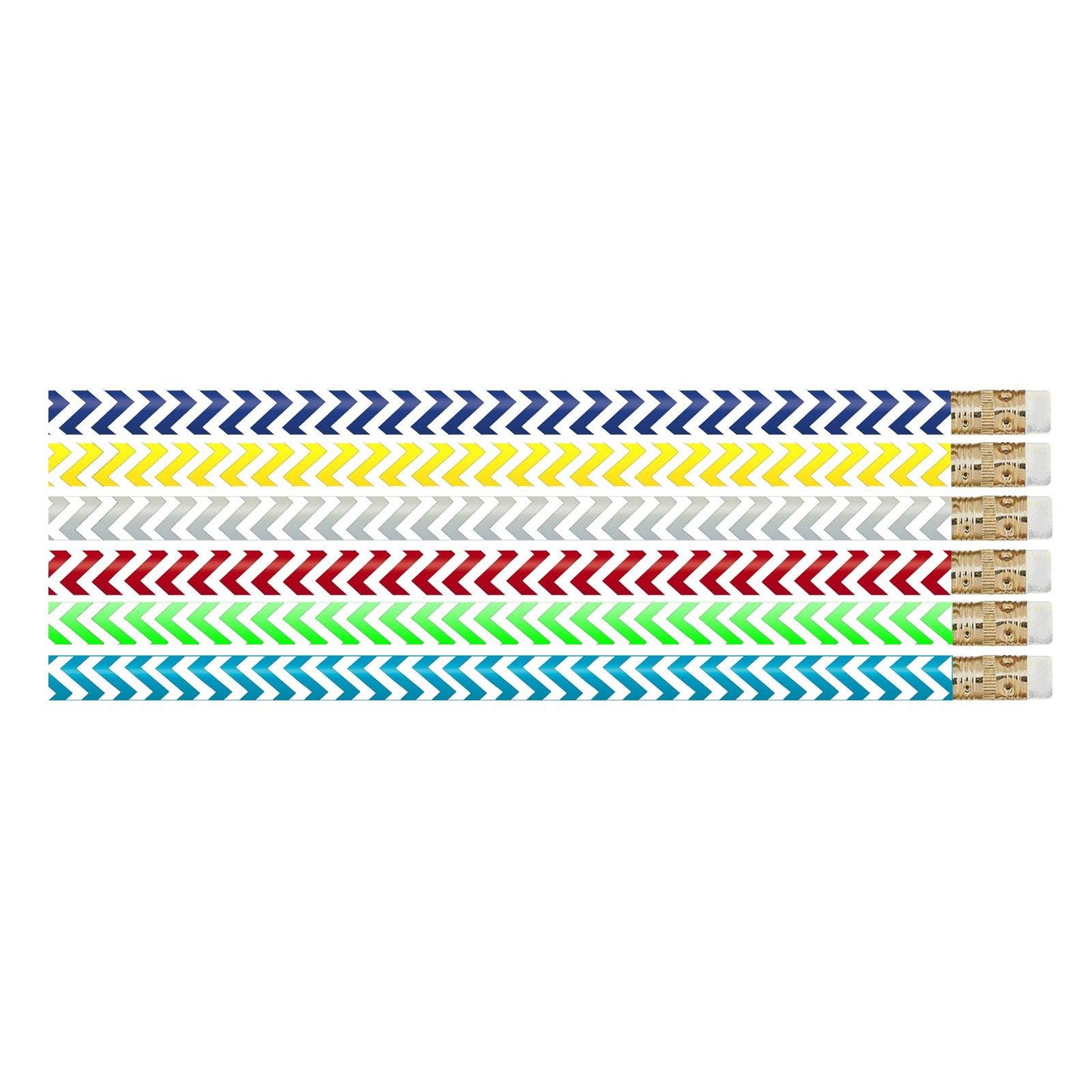 Chevron Chic Pencil, Pack of 144 - Loomini