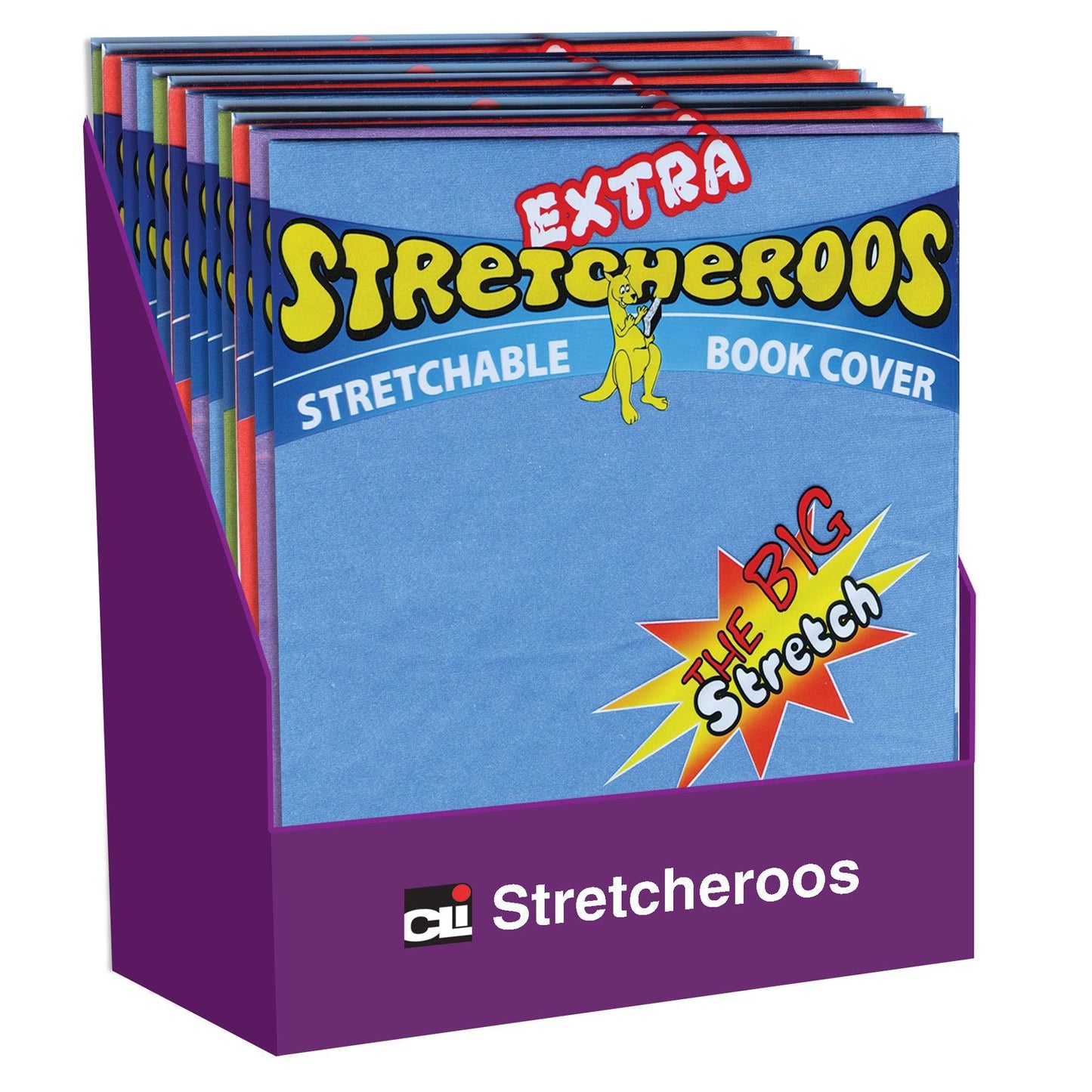 Extra Stretcheroos Bookcovers, Assorted Colors, Set of 36 - Loomini