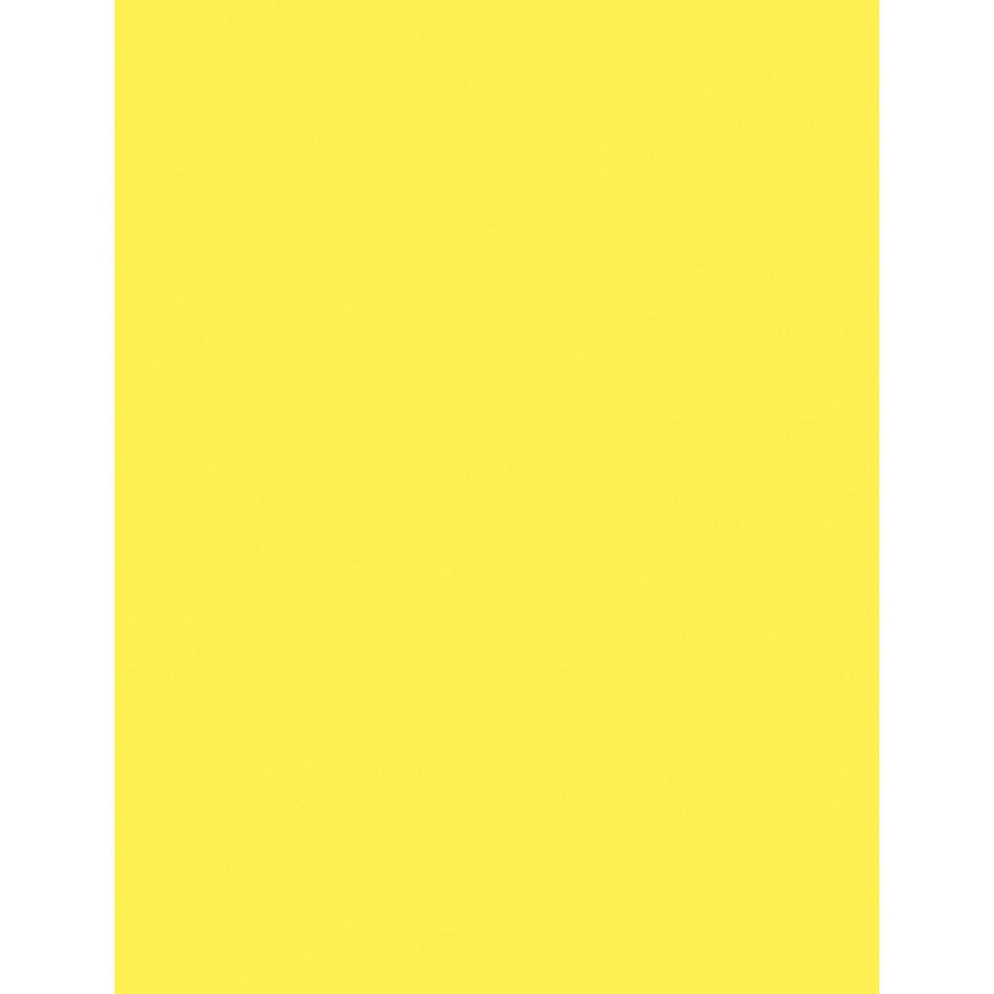 Multi-Purpose Paper, Hyper Yellow, 8-1/2" x 11", 500 Sheets - Loomini