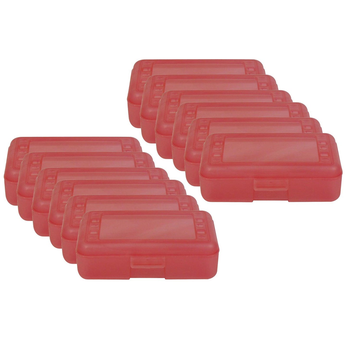 Pencil Box, Strawberry, Pack of 12 - Loomini