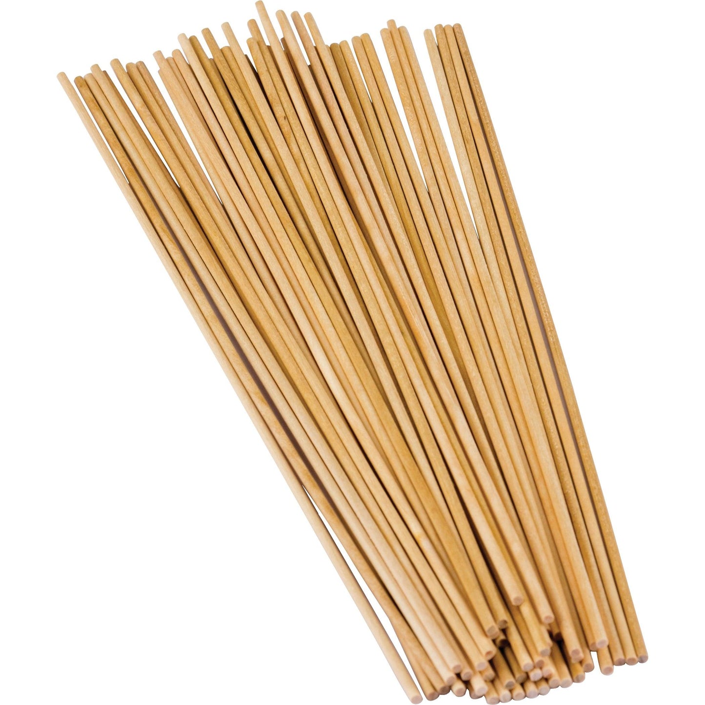 STEM Basics: 1/8" Wood Dowels, 100 Per Pack, 12 Packs - Loomini