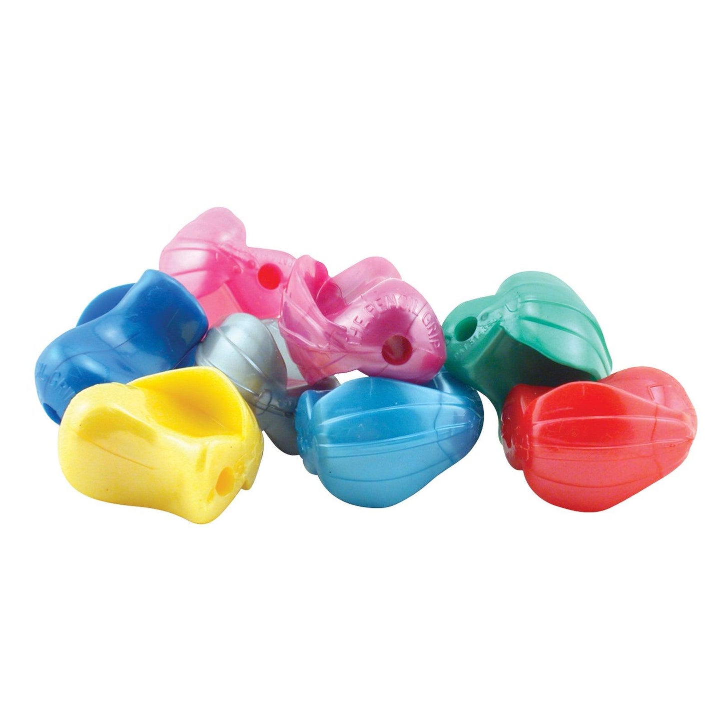 The Crossover Pencil Grip, Metallic Colors, Pack of 12 - Loomini