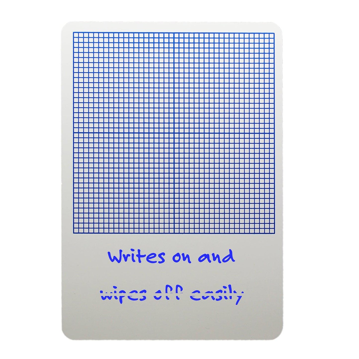 0.25" Graph Dry Erase Board, 11" x 16", Pack of 3 - Loomini