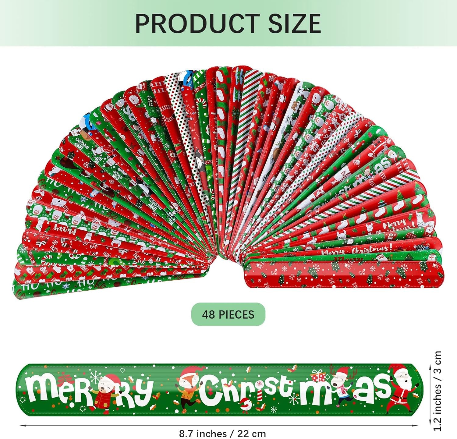 48 Pieces Snap Bracelets Wristbands with Baseball Elements Sport Slap Bracelets for Baseball Party Favors Classroom Prizes Birthday Gifts, Baseball Theme