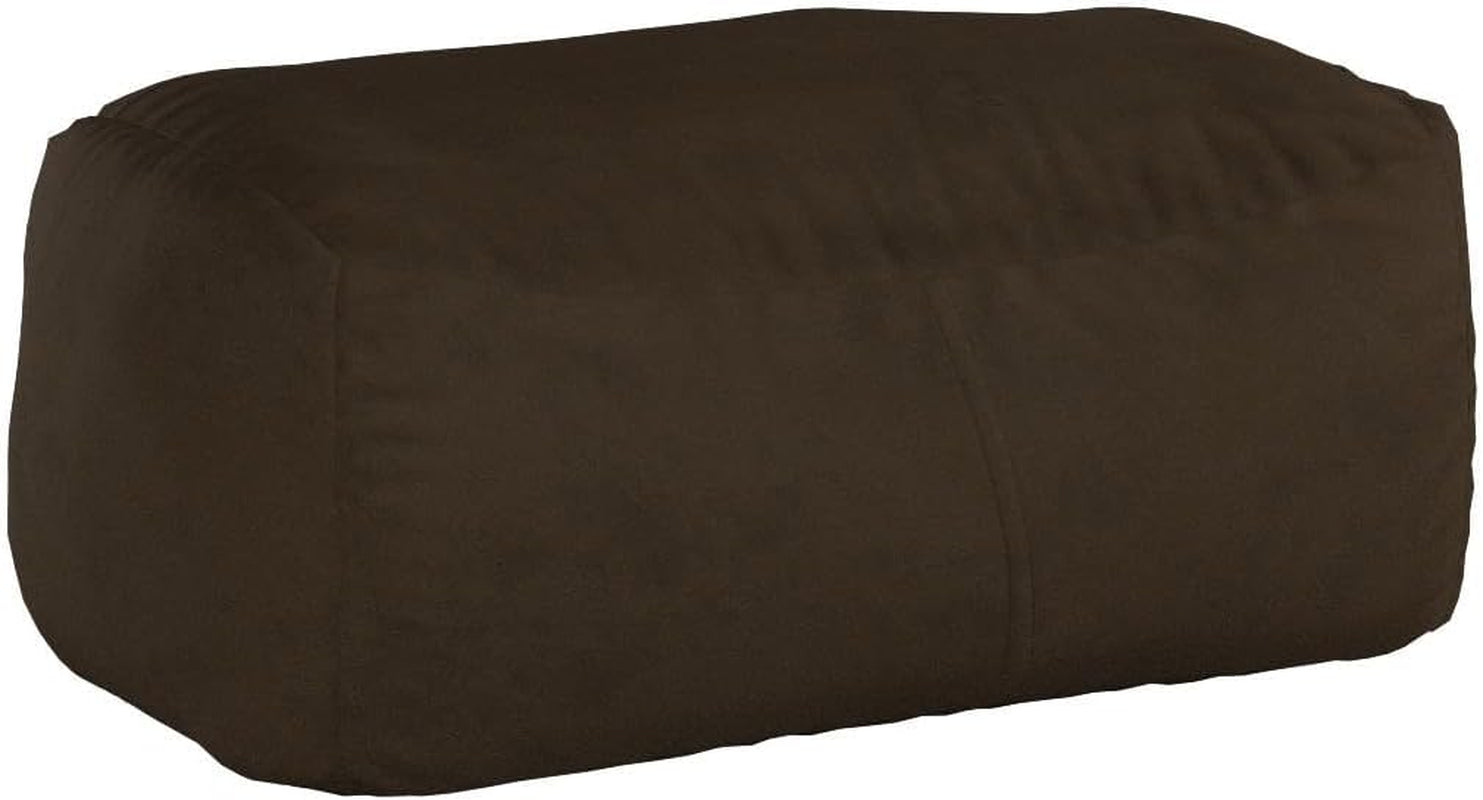 7 Foot Giant Bean Bag Sofa, Chocolate