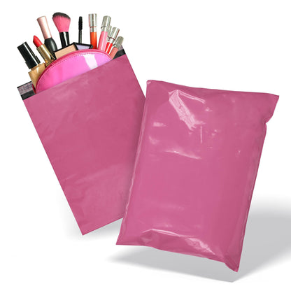 Hot Pink Poly Mailers 6 x 9 Peel and Seal Poly Shipping Bags for Small Business