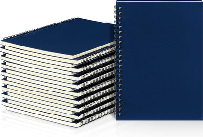 Spiral Notebook Bulk A5 College Ruled Journals Notebooks Lined 8.3 X 5.5 Inch Note Books Composition Writing Thick Paper Notebook for Office Business School Gifts Supplies(Multi Color, 18 Pcs)