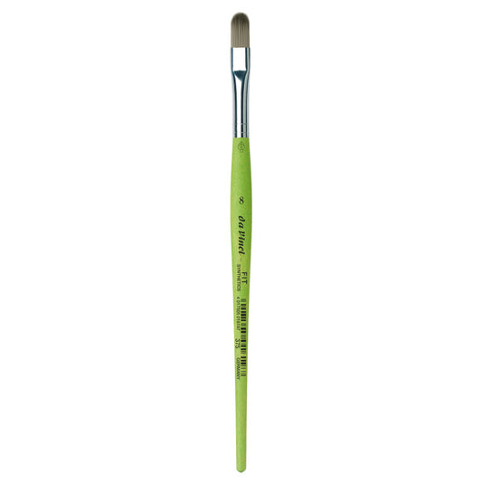 FIT Synthetics Student Brush, Synthetic, Acrylic & Tempera, Filbert, Series 375, Size 8