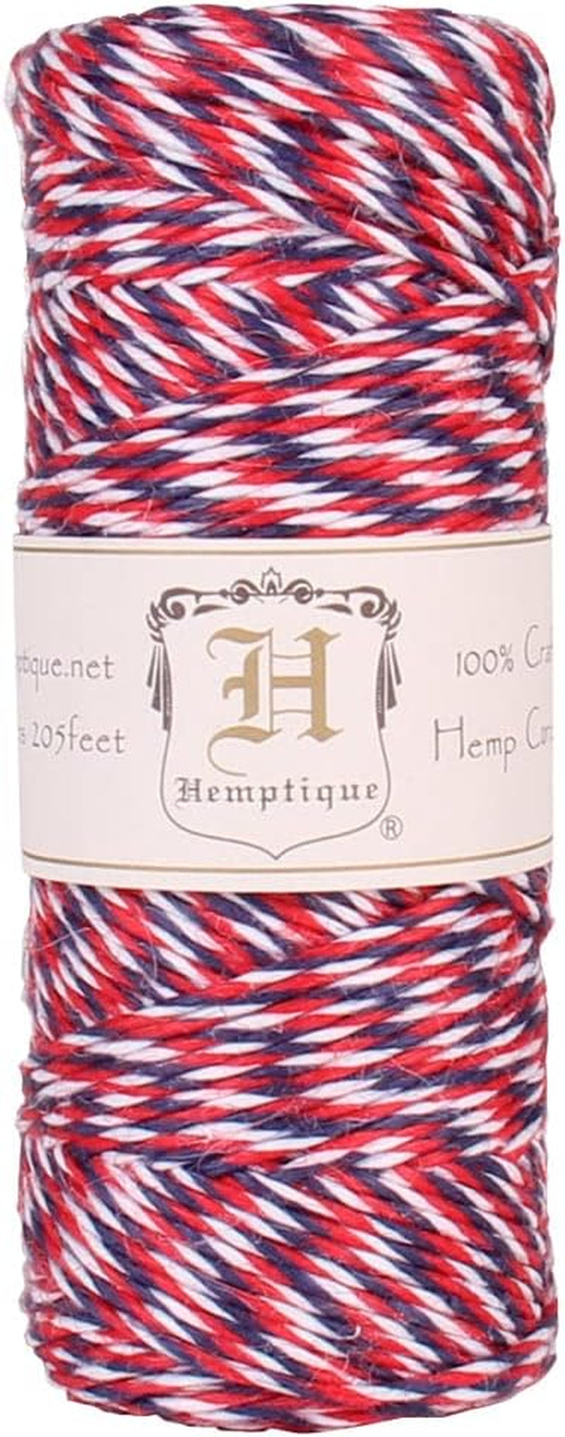 100% Hemp Cord Spool - 62.5 Meter Hemp String - Made with Love - No. 20 ~ 1Mm Cord Thread for Jewelry Making, Macrame, Scrapbooking, DIY, & More - White