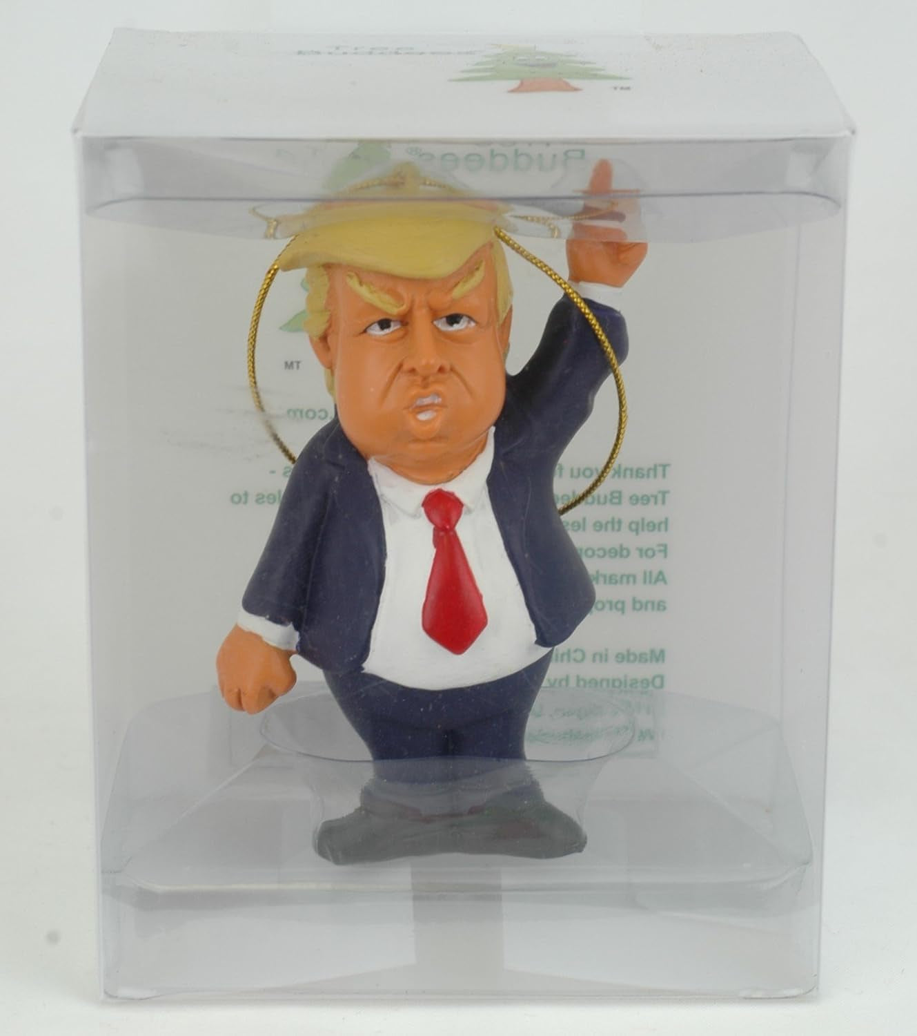 Donald Trump Christmas Ornament