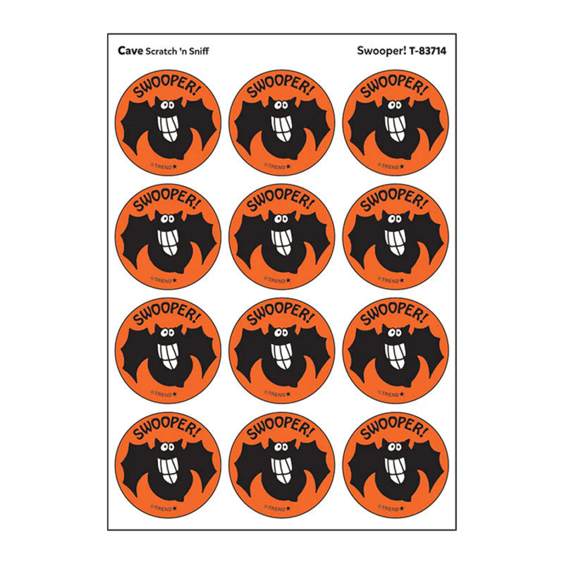 Swooper!/ Cave Scent Stickers, 24 ct.