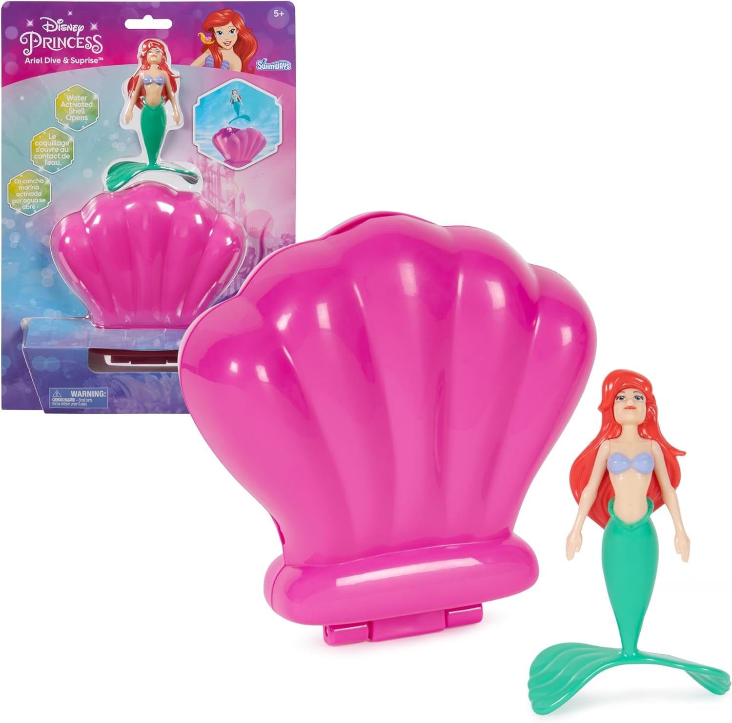 Disney Princess Ariel Inflatable Water Boat Vehicle for Kids