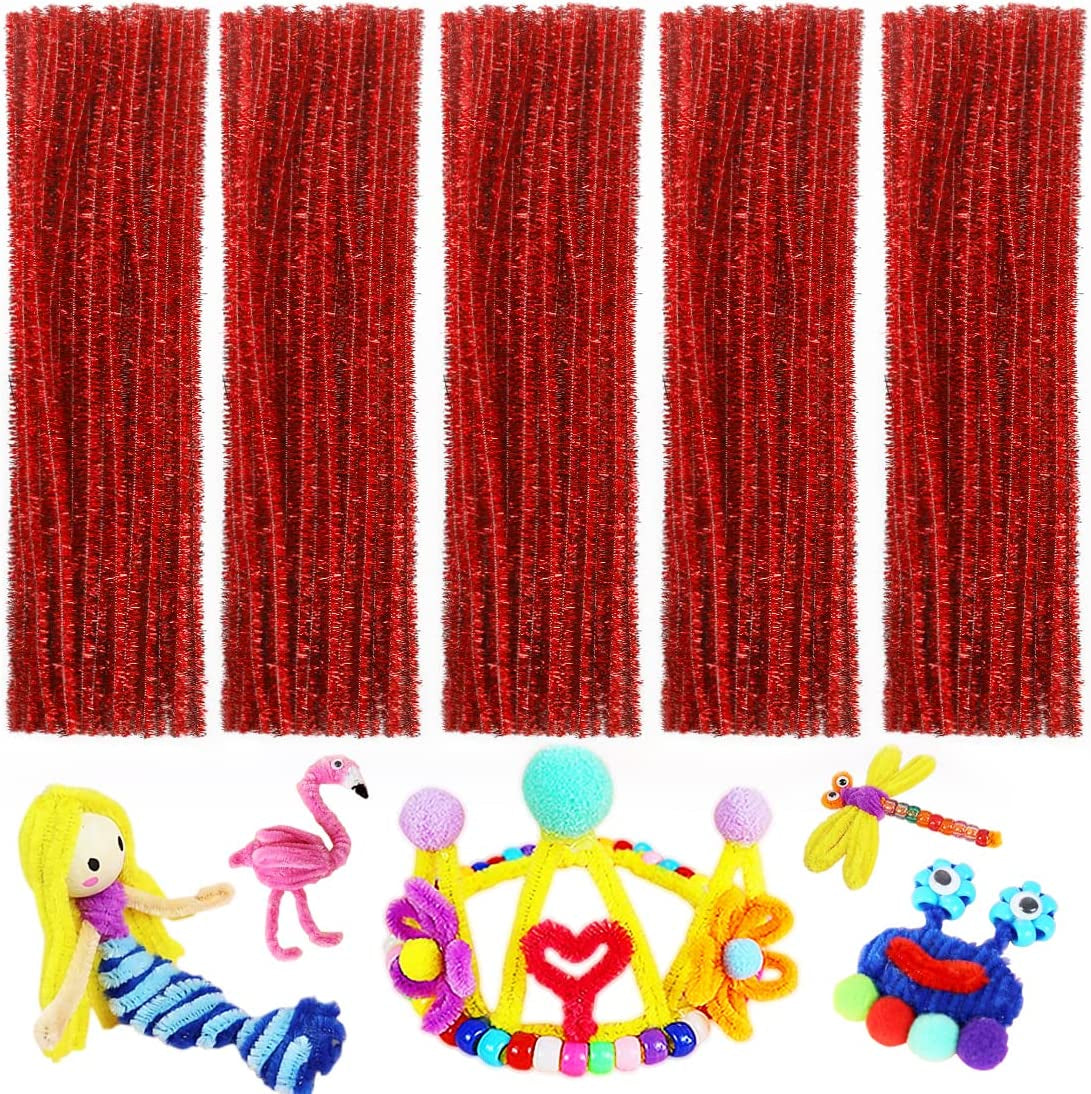 Pipe Cleaners, Pipe Cleaners Craft, Arts and Crafts, Crafts, Craft Supplies, Art Supplies (Orange)…