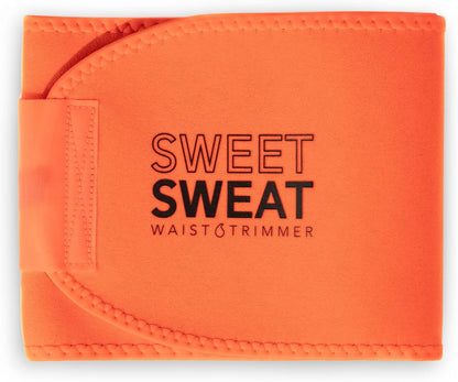 Sweet Sweat Waist Trimmer for Women and Men - Sweat Band Waist Trainer for High-Intensity Training & Workouts, 5 Sizes