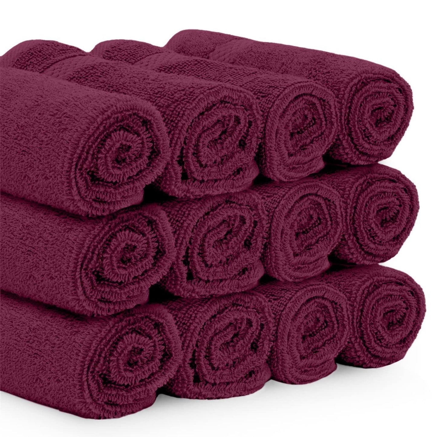 Luxury Washcloths for Bathroom Hotel Spa Kitchen Set   Circlet Egyptian Cotton