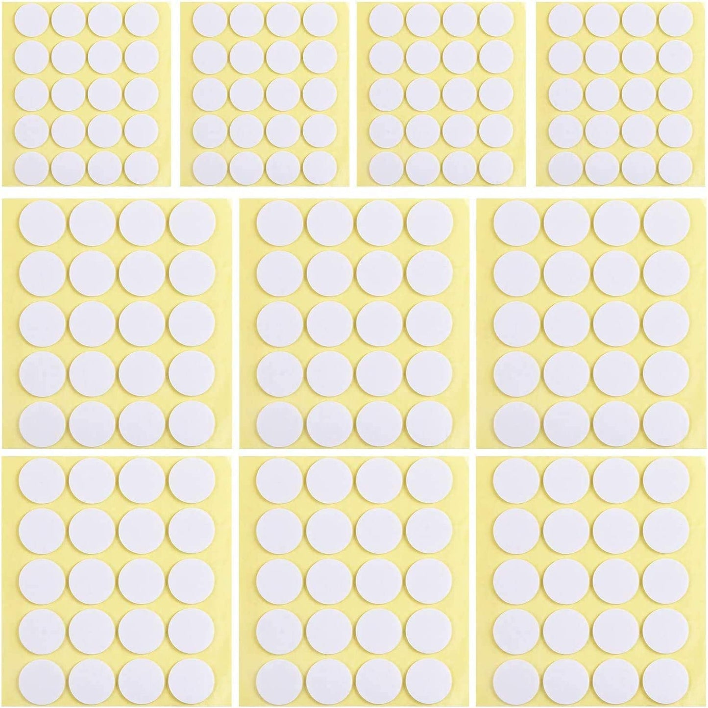 400PCS Candle Wick Stickers, Heat Resistance Double-Sided Stickers for Candle Making, Adhere Steady in Hot Wax Stickers for Candle Making