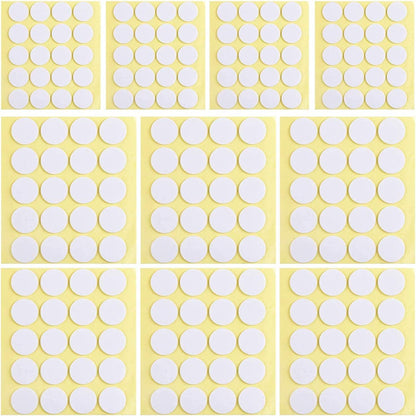 400PCS Candle Wick Stickers, Heat Resistance Double-Sided Stickers for Candle Making, Adhere Steady in Hot Wax Stickers for Candle Making