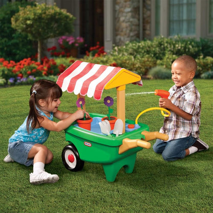 2-In-1 Garden Cart and Wheelbarrow