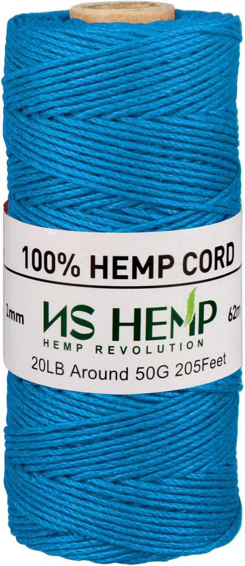 [] 100% Hemp String for Crafts, 205 Feet 1Mm Macrame Cord, Gardening, Craft String, Art. (011 Orange)