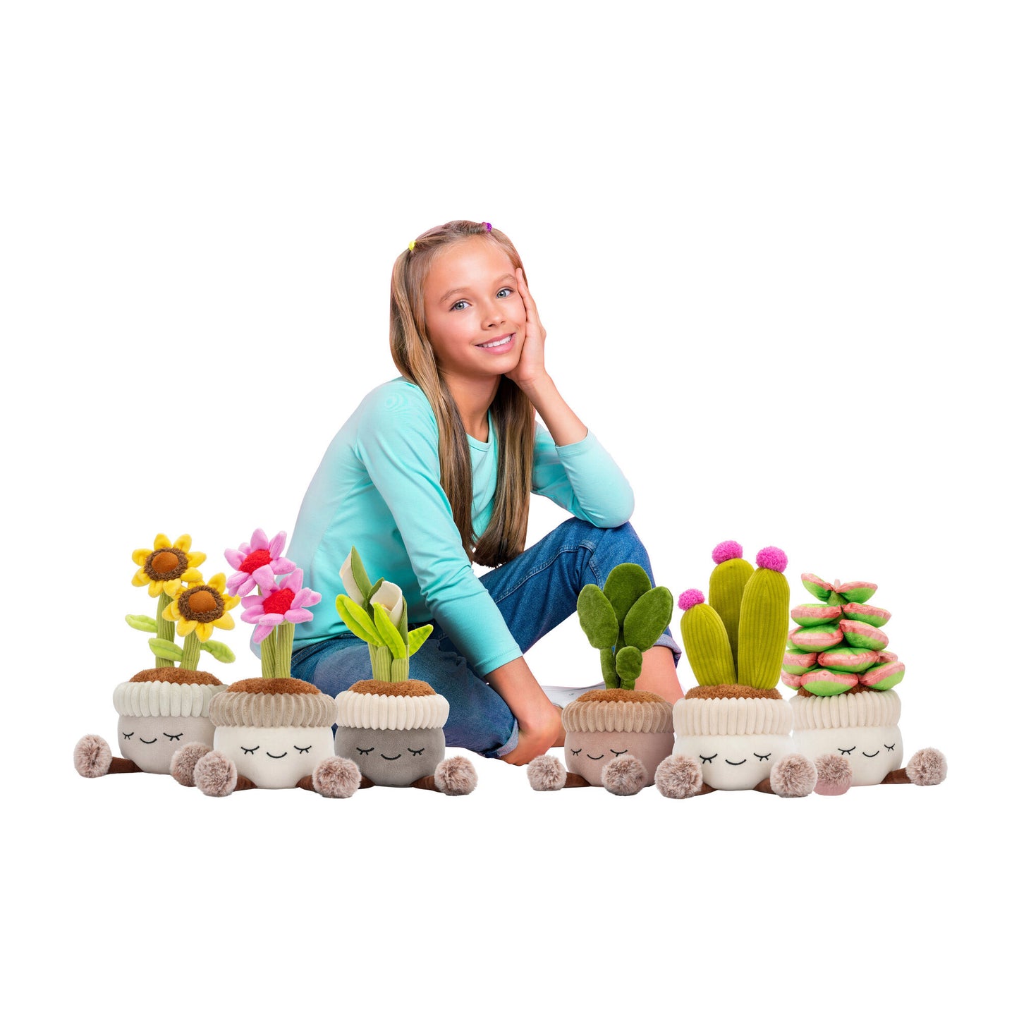 Greenhouse by  12 Inch Plush Plants, 3-Pack
