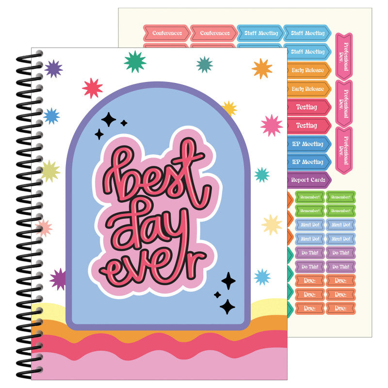 Retro Remix Teacher Planner