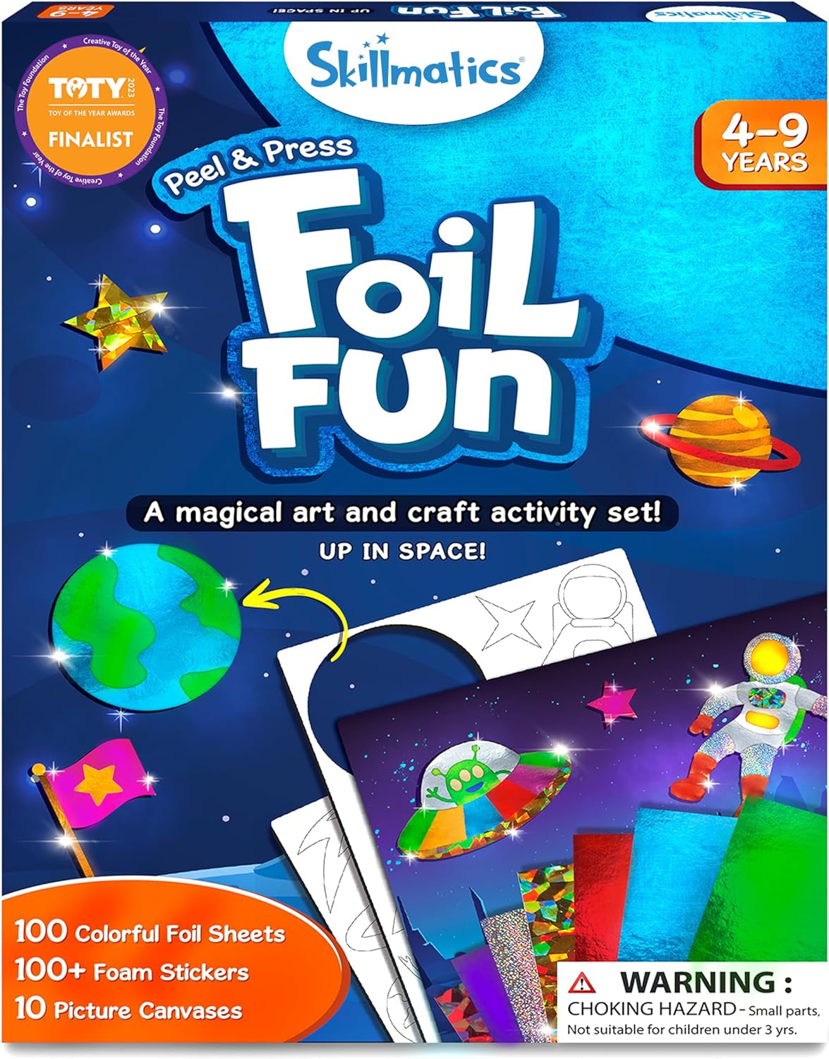 Art & Craft Activity - Foil Fun Unicorns & Princesses, No Mess Art for Kids, Craft Kits & Supplies, DIY Creative Activity, Gifts for Girls & Boys Ages 4, 5, 6, 7, 8, 9, Travel Toys