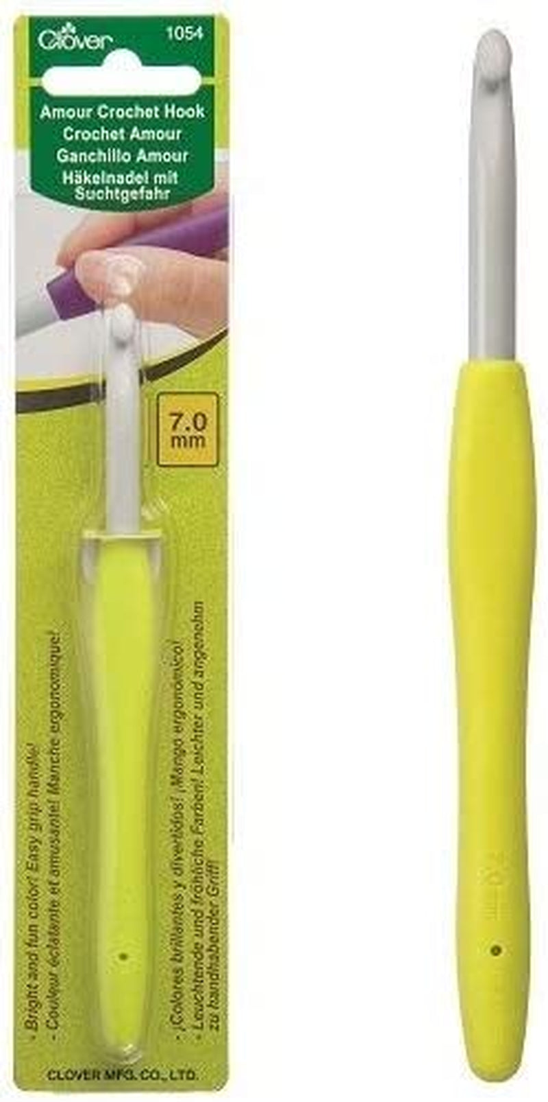 Amour Crochet Hook (7.0 Mm),Yellow