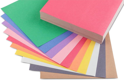 Construction Paper - 480Ct (2Pck), Bulk School Supplies for Kids, Classroom Supplies, Art Paper for Arts & Crafts